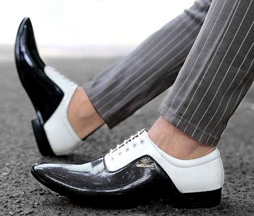 Image of AADI Men's Synthetic Leather Derby Formal Shoes