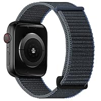 OXWALLEN Solo Loop Adjustable Braided Cinturino Compatibile con Apple Watch 9/8/7/6/5/4/3 SE Ultra...
