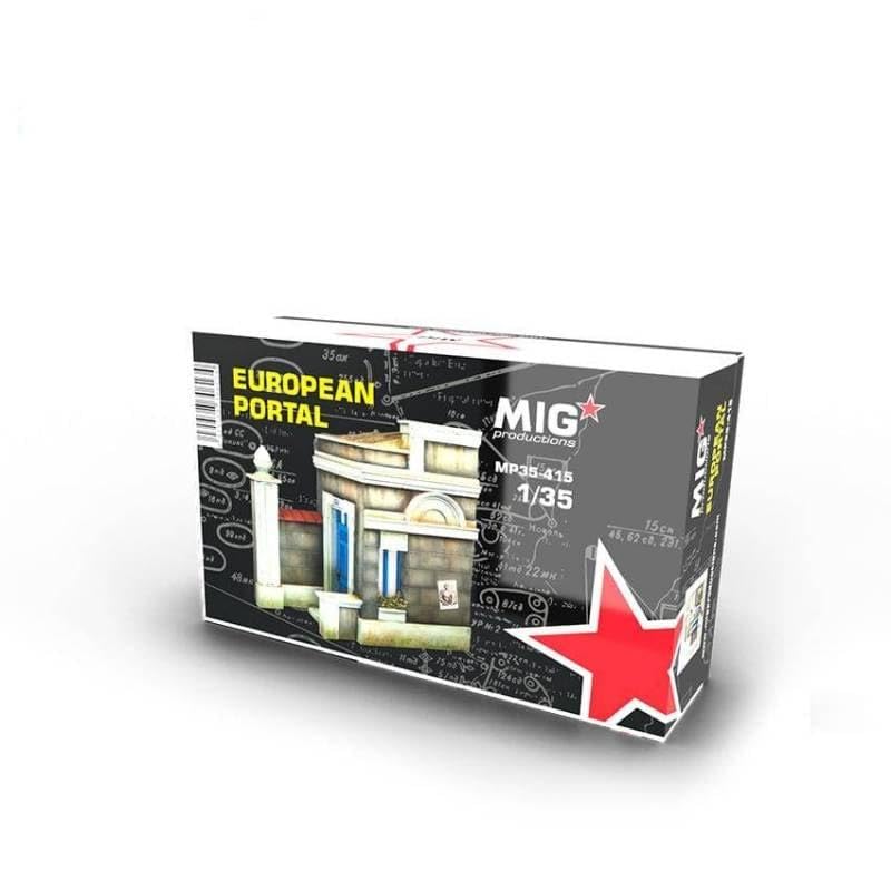 European Portal AK Interactive portail détaillé 1/35ème pour maquette