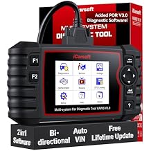 iCarsoft VAWS V3.0 Enhanced Ver Bidirectional Scan Tool for VW, Audi, Bentley, Bugatti, Seat, Skoda and for Porsche, All Systems Diagnostic OBD2 Scanner Max 42 Service Full Active Test Code Reader
