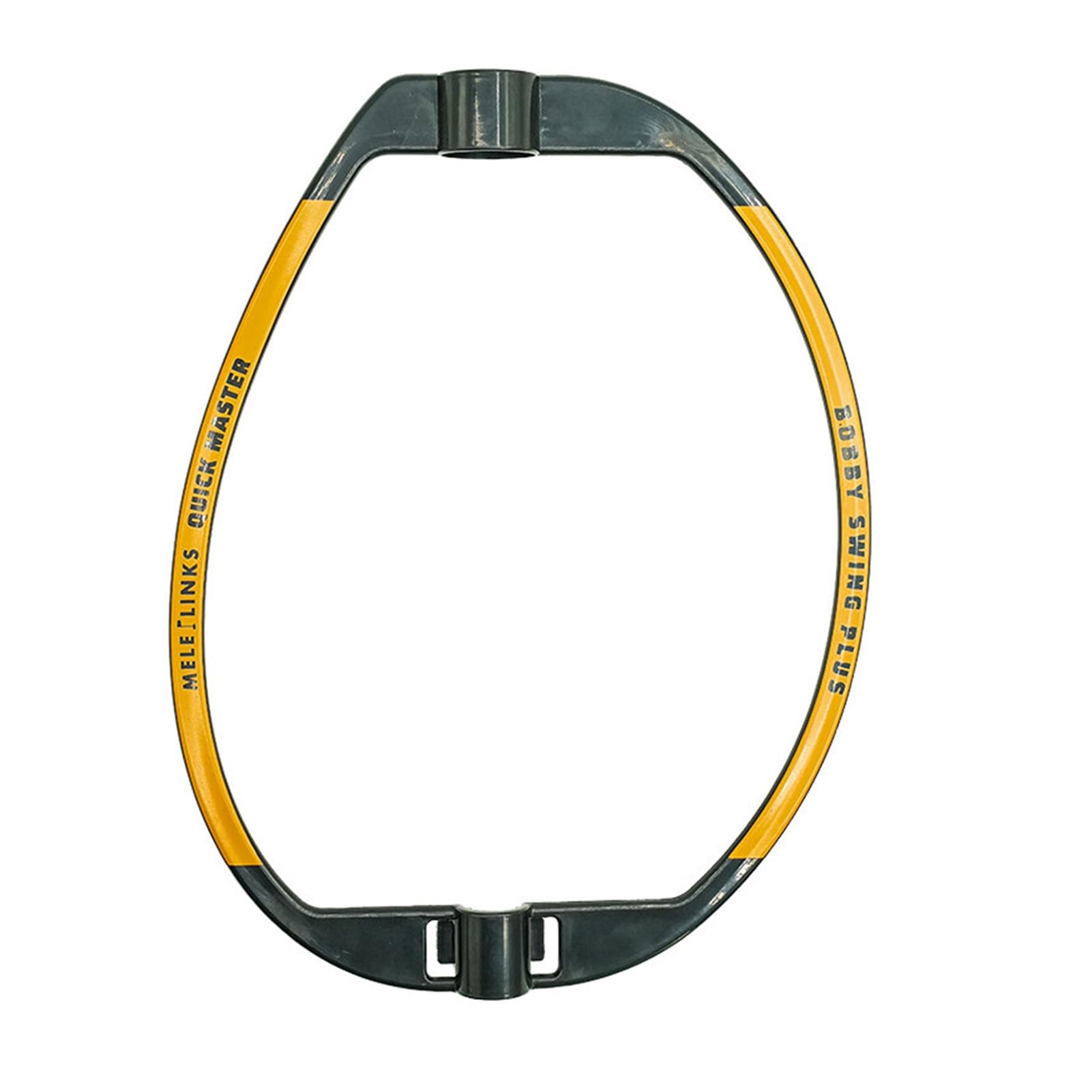 YOXIER Golf Training Aid,Golf Swing Aid Helps with Clubface Awareness,Golf Chipping Training Aid That Will Help You Improve Your Chipping with Clubface Awareness,Swing Plane & Proper Impact Black & Y