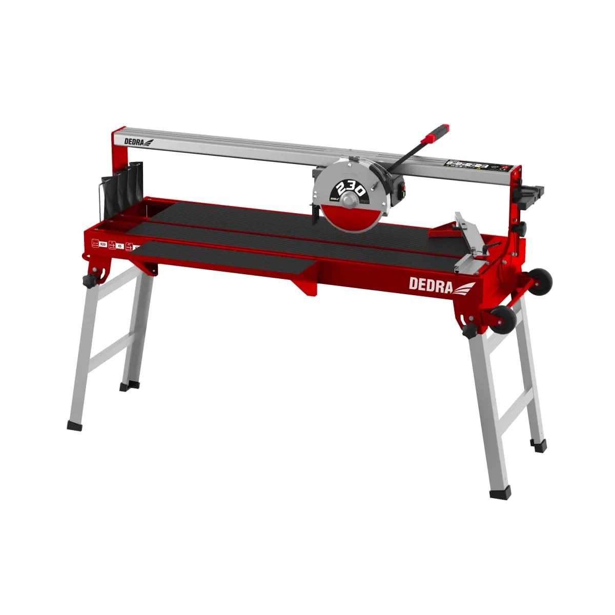 Dedra 1200W, longitud de corte 920 mm, 2990 rpm, para corte preciso y procesamiento de materiales cerámicos, láser, función de inmersión, procesamiento en húmedo