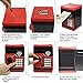 HUSAN Piggy Banks for Kids, Electronic Password Code Money Banks ATM Banks Box Coin Bank for Children Boys and Girls (Black/Red)