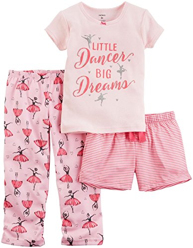 Carter's Baby Girls 3 Pc Poly 333g067, Print, 18 Months Baby