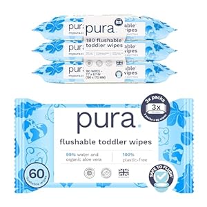 Pura Natural Sensitive Baby Wipes, ...
