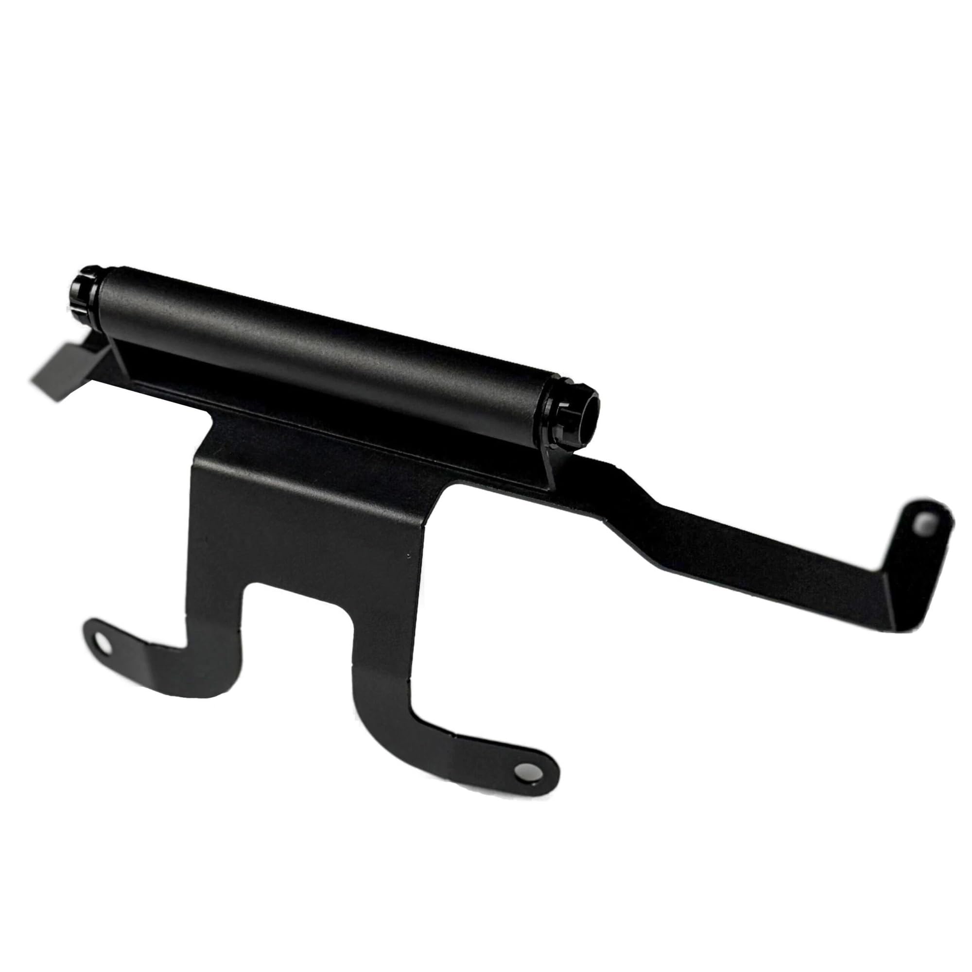 Genérico Soporte De Navegación GPS Motocicleta para NMAX155 125 2025, Extensión Placa Manillar para Teléfono Móvil Golpes Teléfono Soporte Placa(Negro)