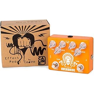 Caline® »CP-70 High Chief Dual – Overdrive« Pédale d’effet - Les Beatles, Paul McCartney, John Lennon, RIngo Starr, George Harrison Caline® »CP-70 High Chief Dual - Overdrive« Pédale d'effet – Image 4