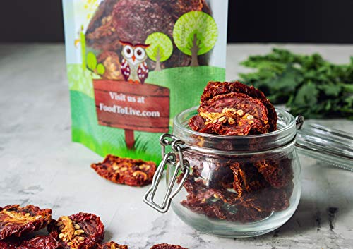 image for Food to Live Organic Sun-Dried Tomatoes with Sea Salt, 10 Pounds - Sal