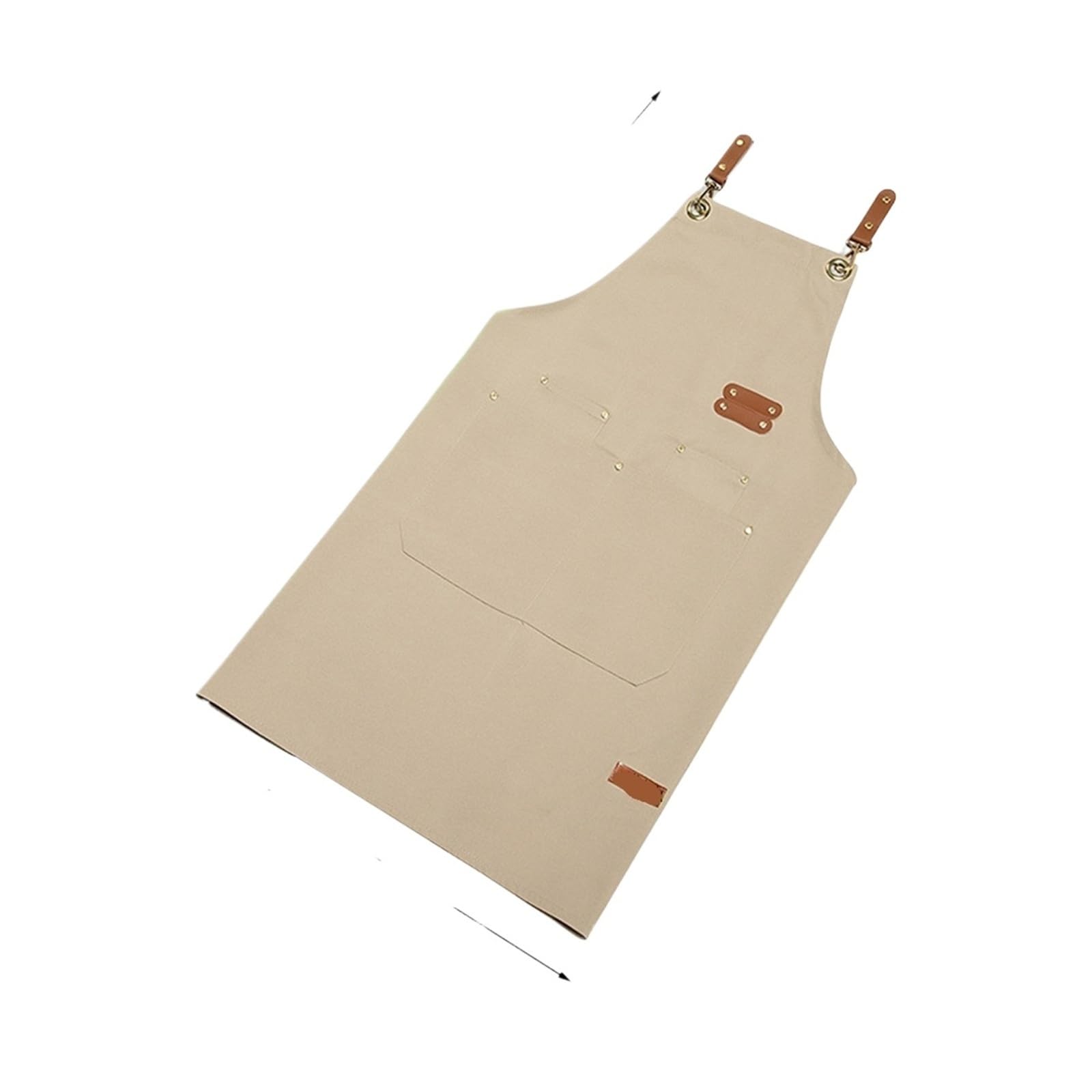 Tablier de cuisine étanche à l'huile avec grandes poches for ou bar café
