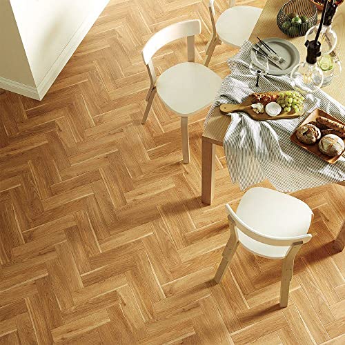 クッションフロア 壁紙屋本舗 床 シート 木目 ヘリンボーン 約巾182cm×250cm (2.5m) フロアシート フローリング - 壁紙屋本舗 - 商品画像