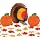 Party America Thanksgiving Table Decorating Kit