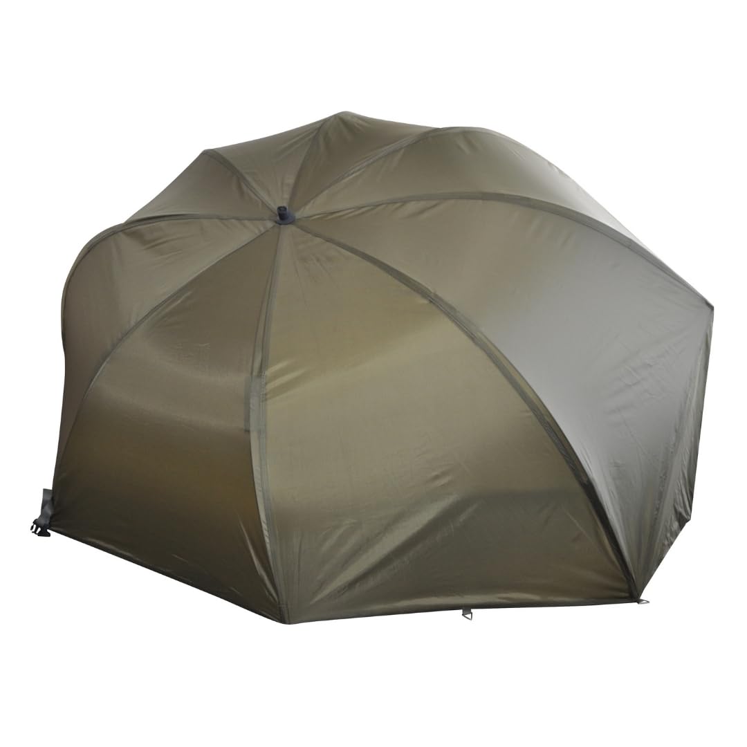MK-Angelsport Fast Session Brolly Shelter – Tienda vivac para pesca, con martillo de goma