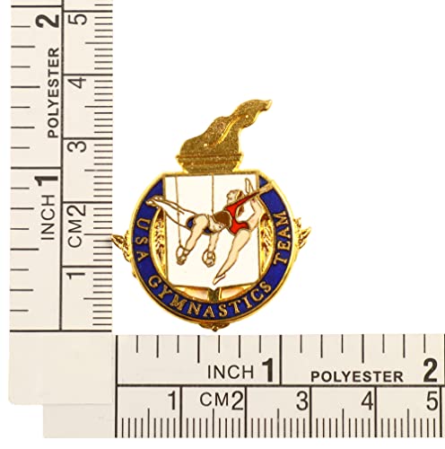 Snowflake Designs USA Gymnastics Team Pin - #1517