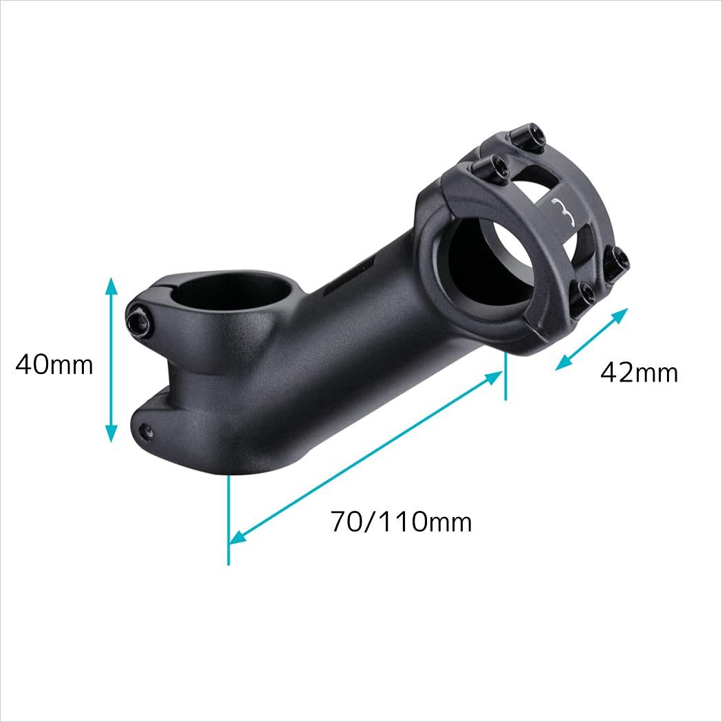 Amazon | BBB(ビービービー) 自転車 ステム 6061 アルミ ハイライズ