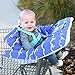 Travel Bug Baby and Toddler Shopping Cart Cover & High Chair Cover - Whales