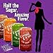 Demi Doux Low Sugar Soda - Low Sugar Soft Drink, No Artificial Sweeteners (Mixed Flavors, 16-pack)