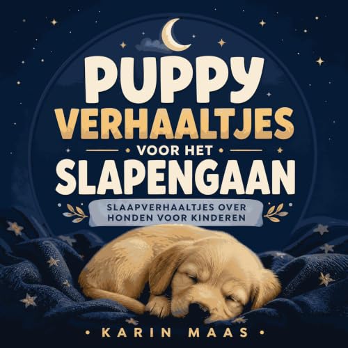 『Puppyverhaaltjes voor het slapengaan: Slaapverhaaltjes over honden voor kinderen』のカバーアート