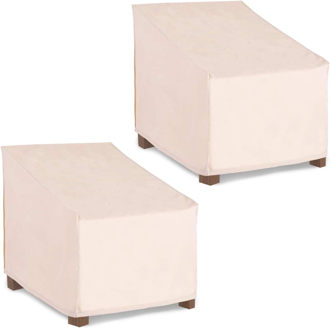 Patio Watcher 2 High Back Patio Chair Cover, Durable and Waterproof Outdoor Furniture Chair Cover, Grey : Patio, Lawn & Garden