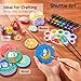 Shuttle Art Acrylic Paint Set, 16 x12ml Tubes Artist Quality Non Toxic Rich Pigments Colors Great for Kids Adults Professional Painting on Canvas Wood Clay Fabric Ceramic Crafts