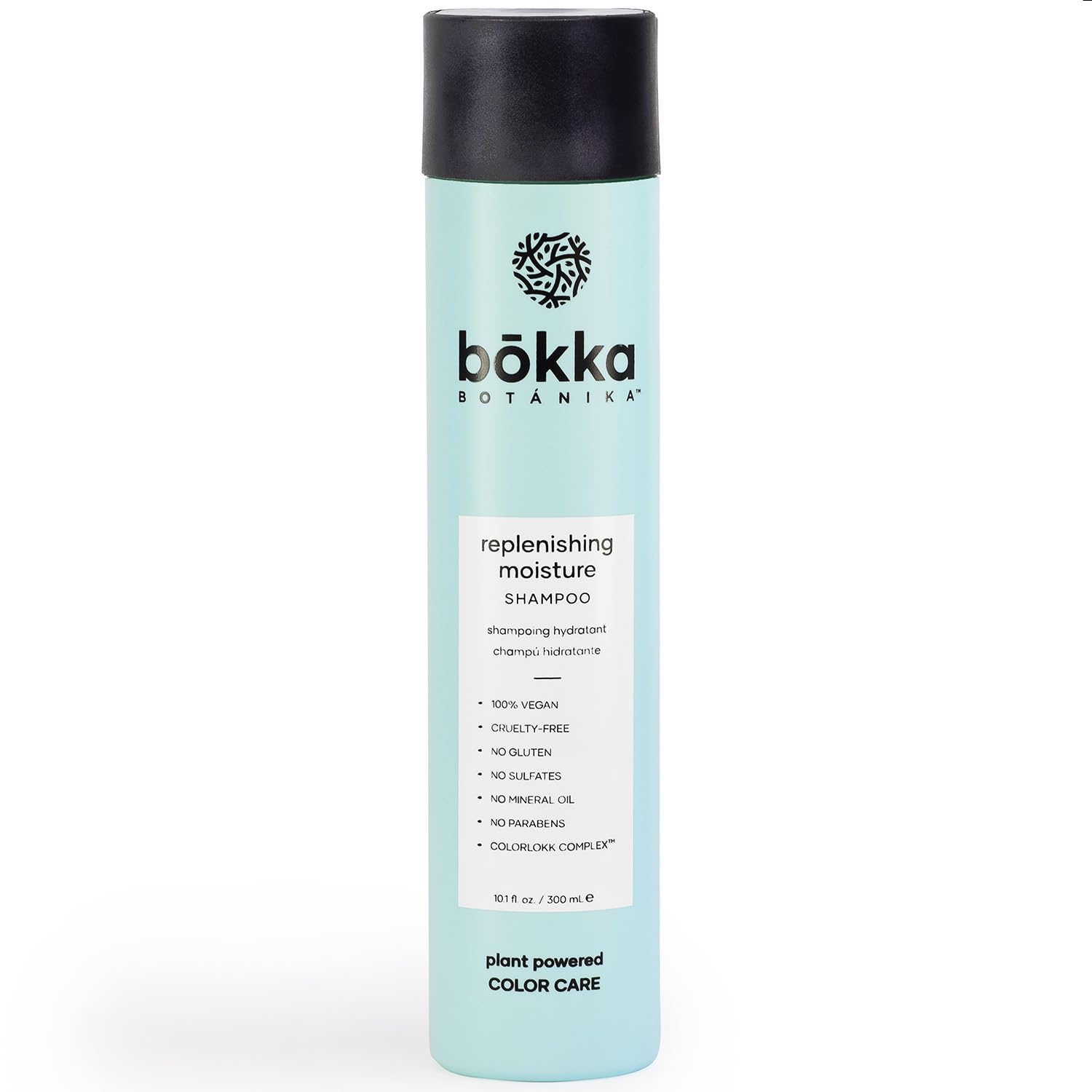 Bokka Botanika Plant Powered Color Care Replenishing Moisture Shampoo 10.1oz/300ml