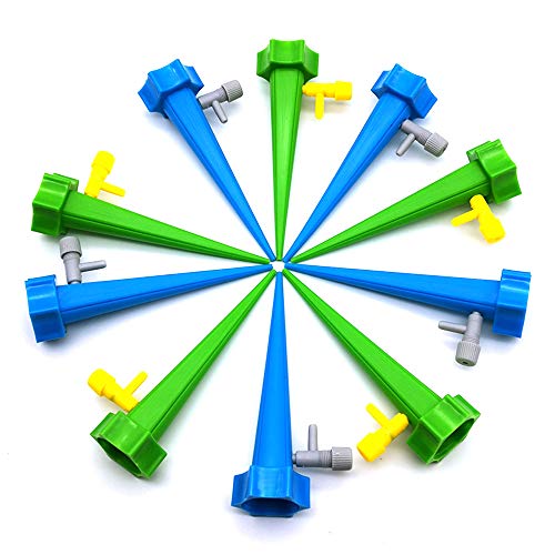 Ajcoflt Dispositivo de Rega de Fluxo de Água Ajustável automático com Interruptor Válvula de Control