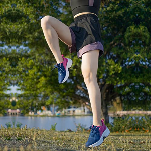 QUINMOK Womens Walking Shoes Non-Slip Tennis Sneakers Mesh Athletic Running Shoes4