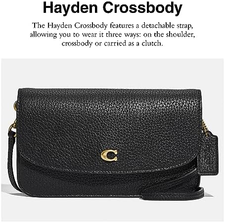 Effortlessly Stylish: Review Coach Polished Pebble Leather Hayden Crossbody