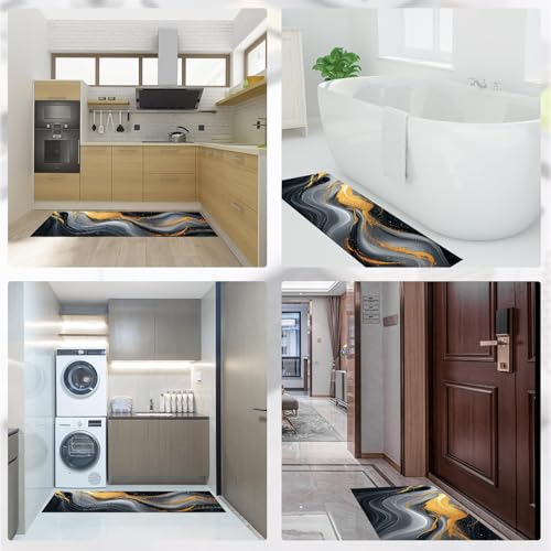Tapis de cuisine antidérapants et lavables protégeant le sol de l'eau - 7