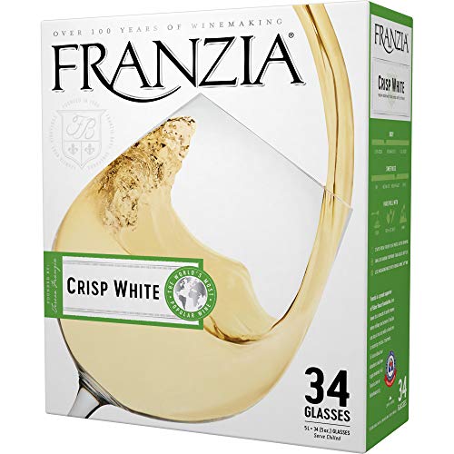 Franzia Crisp, White Wine, 5 Liters