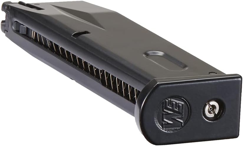GoldenBall 25 Round Green Gas Airsoft Magazine for M92 Series Gas Blowback Airsoft Pistols (Color: Black)-WE-Tech