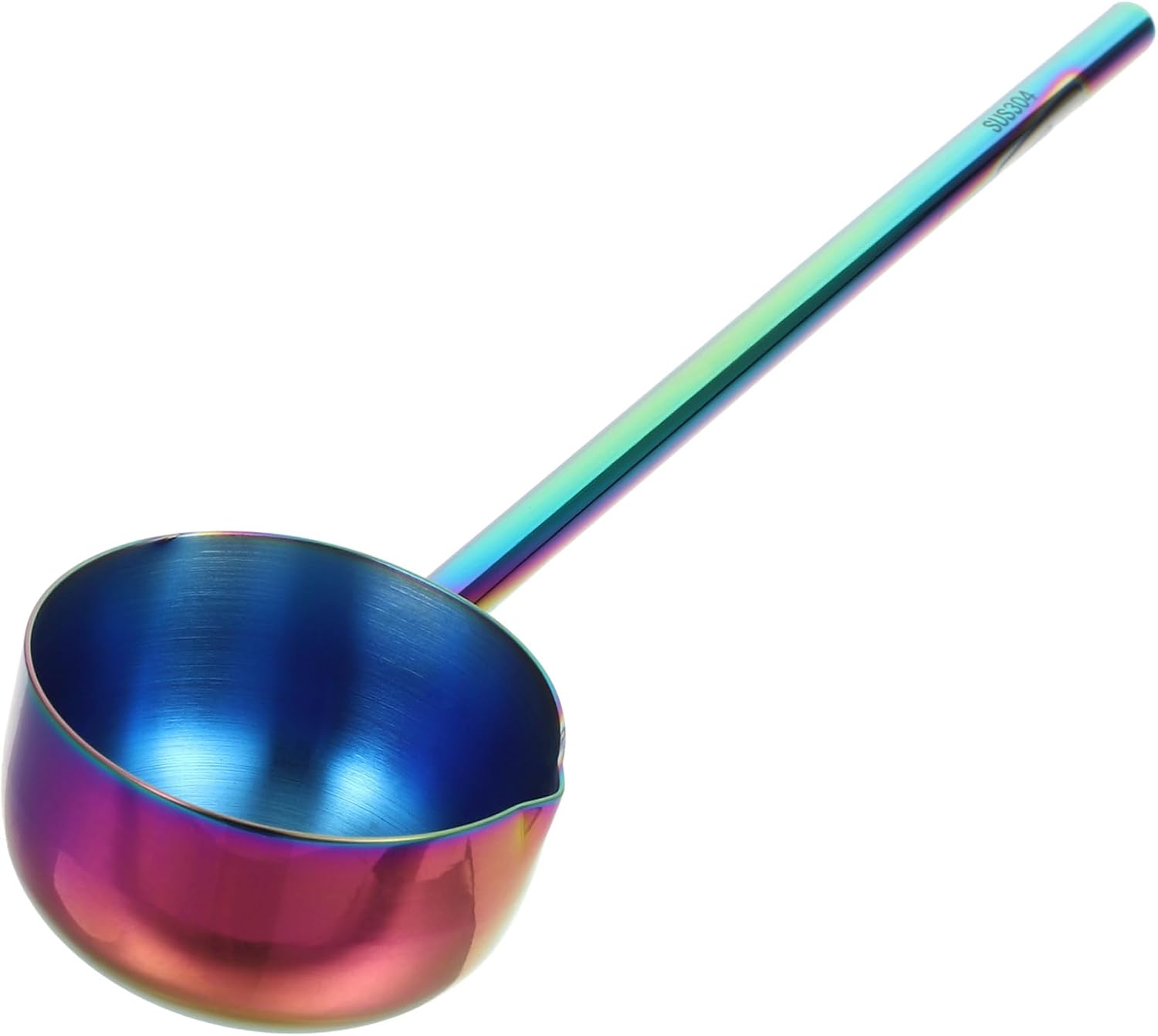 Soup Ladle, 75ml Stainless Steel Long Handle Spoon for Restaurants