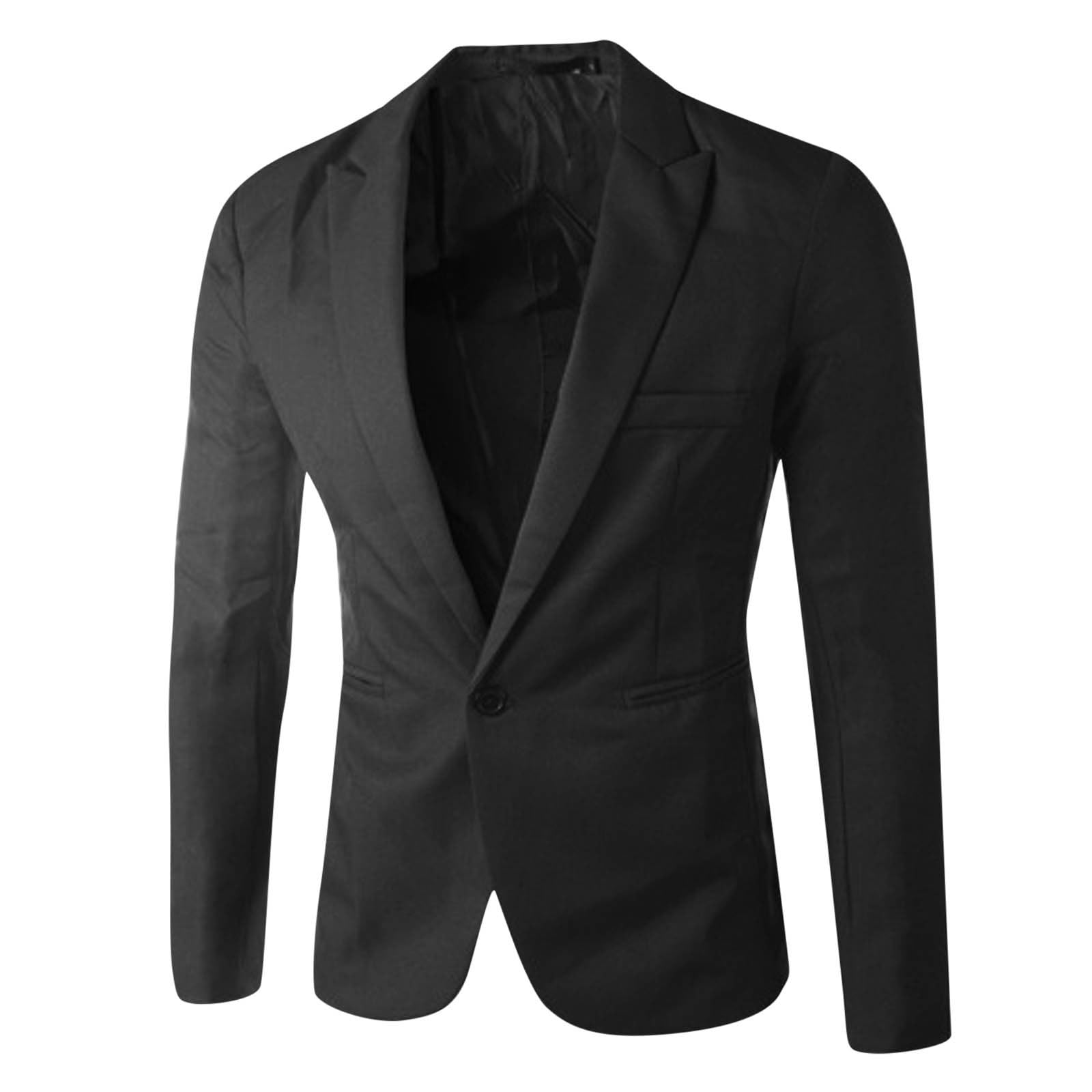 Générique Veste de costume homme blazer slim fit cérémonie élégant mariage business chic soirée décontracté moderne classique bureau uni A57
