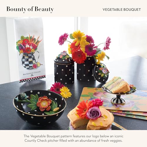 MACKENZIE-CHILDS-Cotton-Dish-Towel-Cute-Decorative-Kitchen-Dish-Towel-for-Cleaning-and-Home-Decor-Set-of-1-Vegetable-Bouquet MACKENZIE CHILDS Cotton Dish Towel Cute Decorative Kitchen Dish Towel for Cleaning and Home Decor Set of 1 Vegetable Bouquet