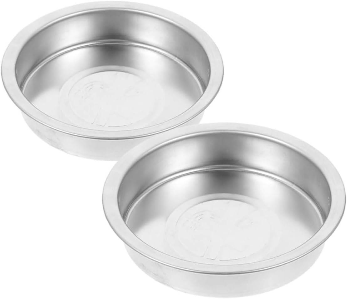 2pcs Stainless Steel Outdoor Trash Can Ashtray with Lid, Versatile Use and Great Fit for Patios, Garden, and Outdoor Smoking Areas, Silver Waste Container