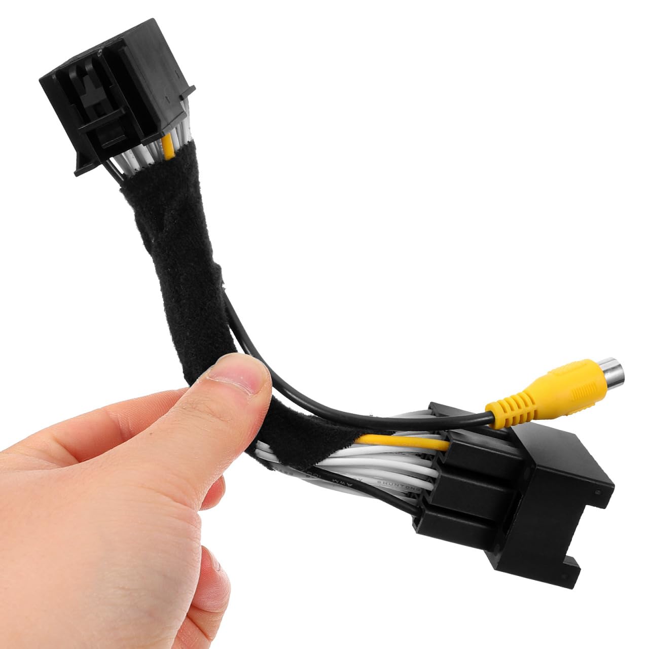 ARTIBETTER Backup Camera Adapter Cable 6.69In 4 Pin Connector for Car Interior Accessory Reverse Camera Adapter for Enhanced Rear View Safety and Easy Installation