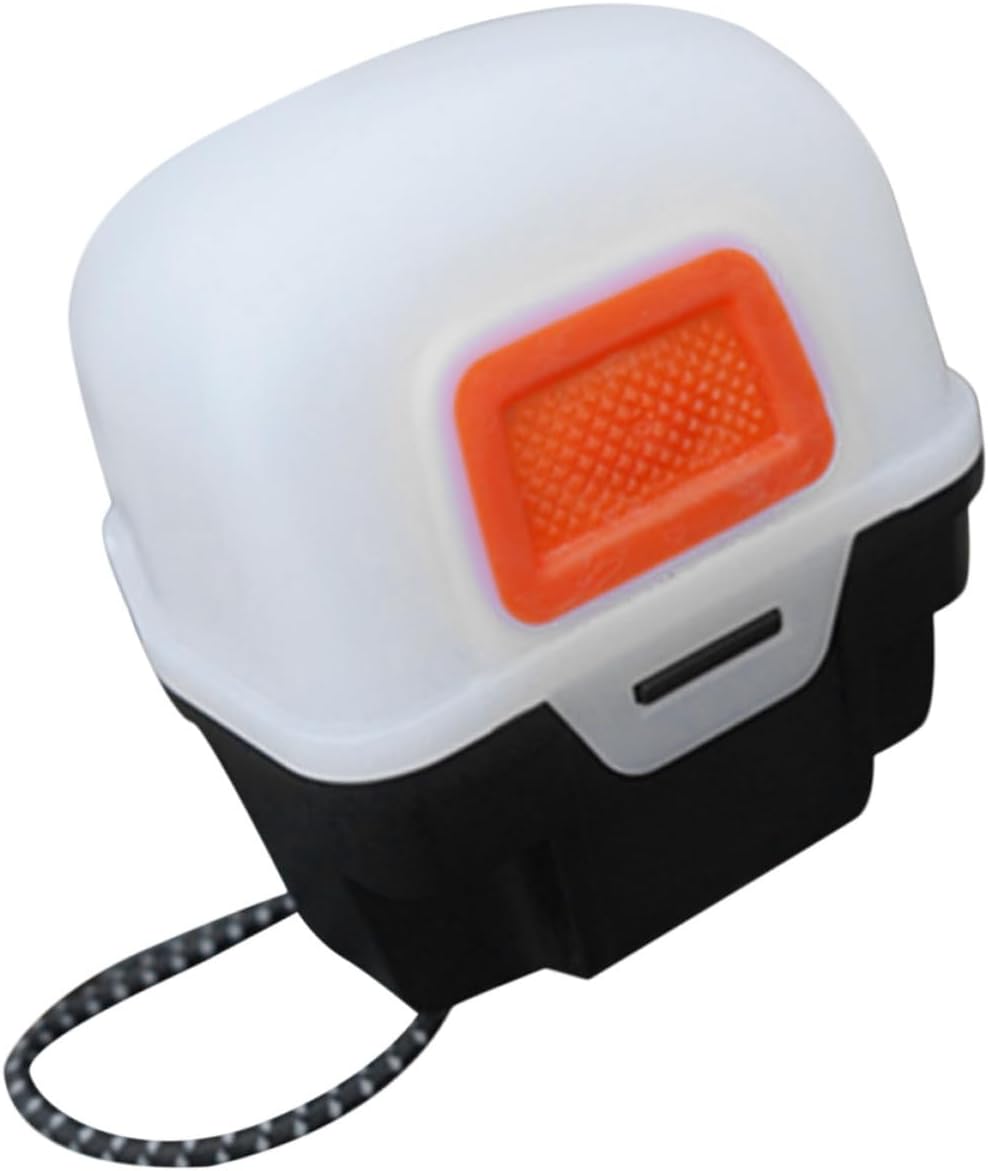 Cabilock Reusable Headlight Box for Hiking and Survival Gear, White Plastic
