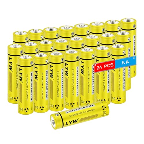 Energiant - Premium Grade AA Batteries 24 Pack,Alkaline Double A Batteries,Ultra Long-Lasting,Leakproof 1.5V Household Batteries AA Size,10-Year Shelf Life,Suitable for All Your Devices