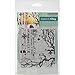 Penny Black Decorative Rubber Stamps, Winter Song