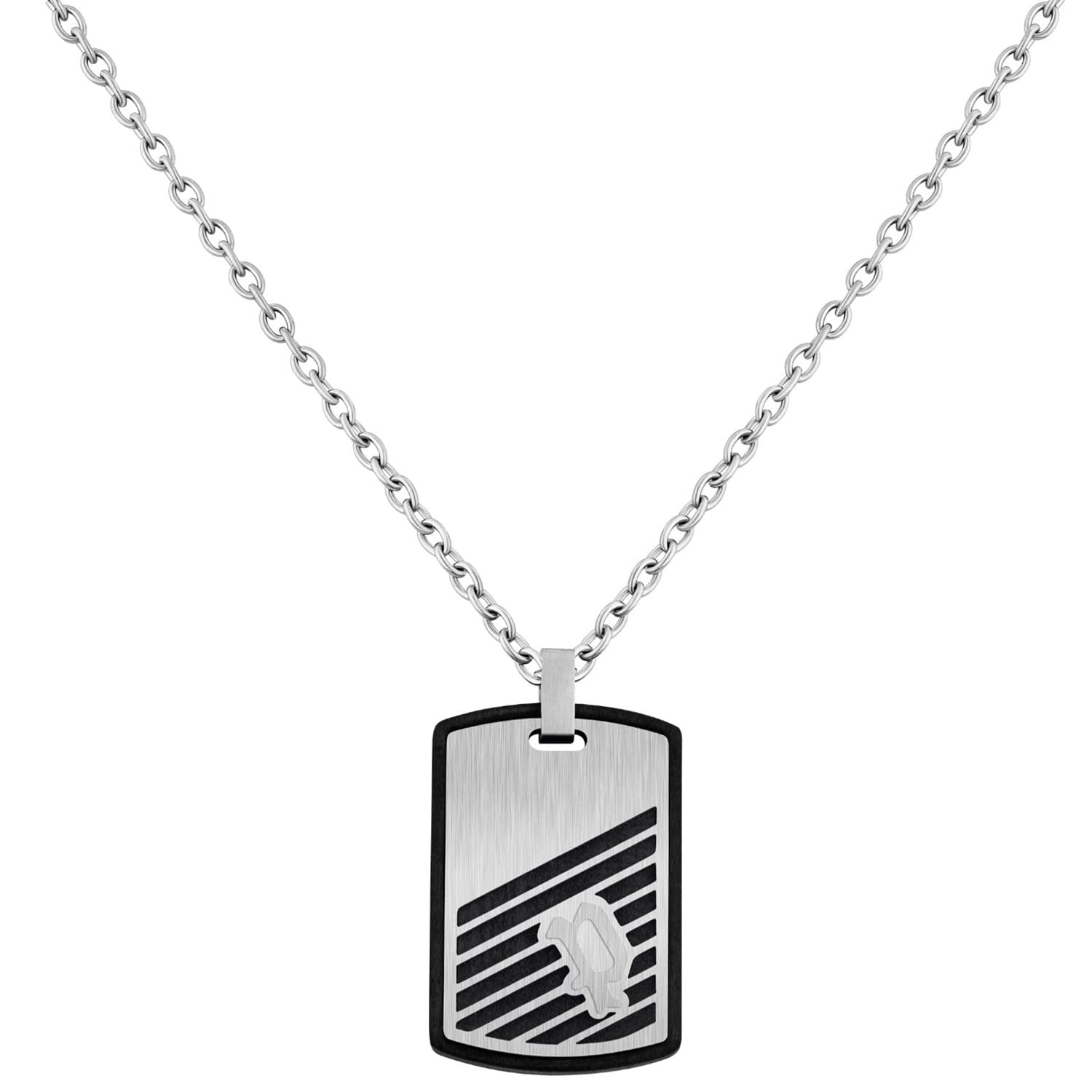 Police Men Stainless Steel Pendant Necklace