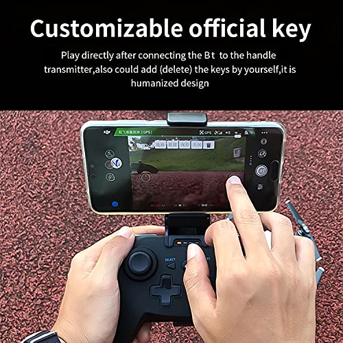 Tomshin Controle remoto sem fio 2.4G transmissor para DJI Tello Console Joystick Controller com supo