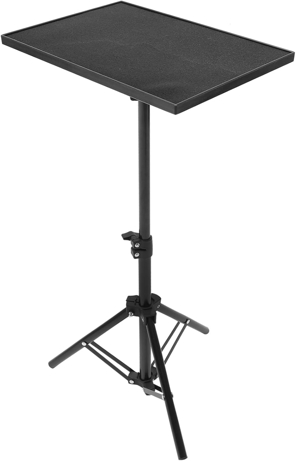 VANZACK Folding Projector Tripod Laptop Stand for Desk Shelf Adjustable Height for Stage Office Classroom