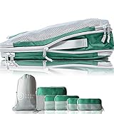 ORGANISATION ➔ Mit den TRAVEL DUDE Packtaschen kannst Du deine Kleidung schnell sortieren und den Überblick über deine Sachen behalten