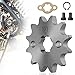 428 12T 17mm Front Engine Sprocket For 50cc 70cc 110cc 125cc 140cc 160cc ATV Dirt Bike Quad TaoTao Roketa Sunl