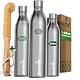 Edelstahl-Trinkflasche Blockhütte für Sport und Alltag