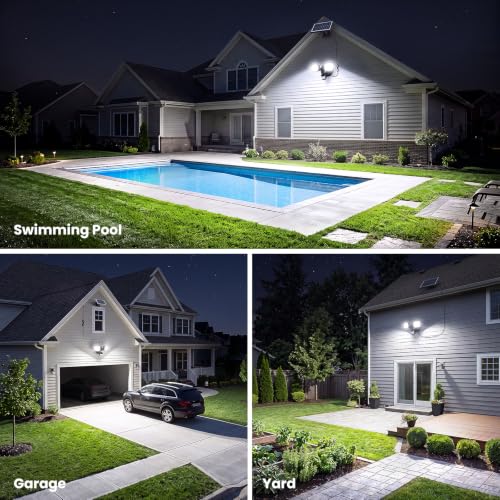 36W Solar Light Motion Sensor Outdoor, LED Security Lights for Yard - image 8