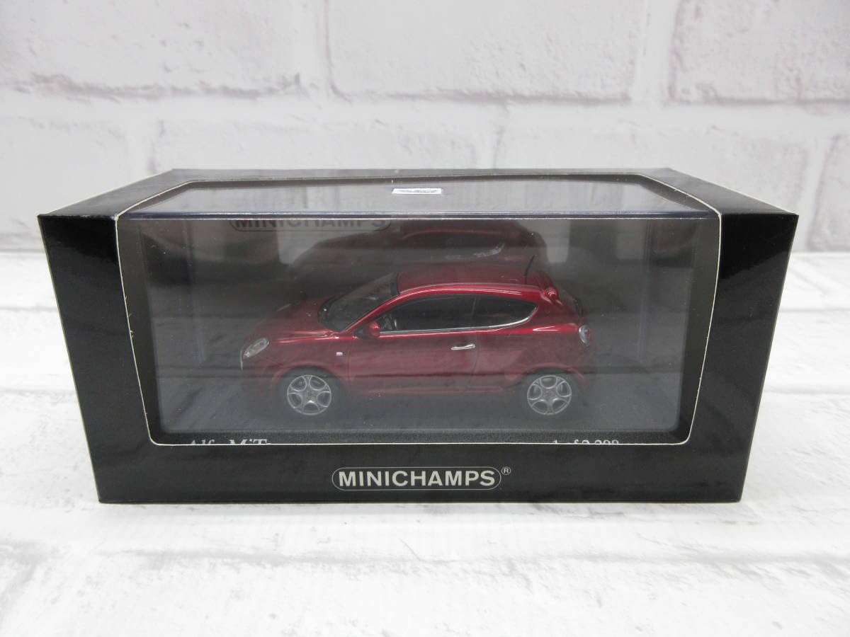 Amazon | 1/43 ミニチャンプス アルファロメオ ミト 2009 レッド