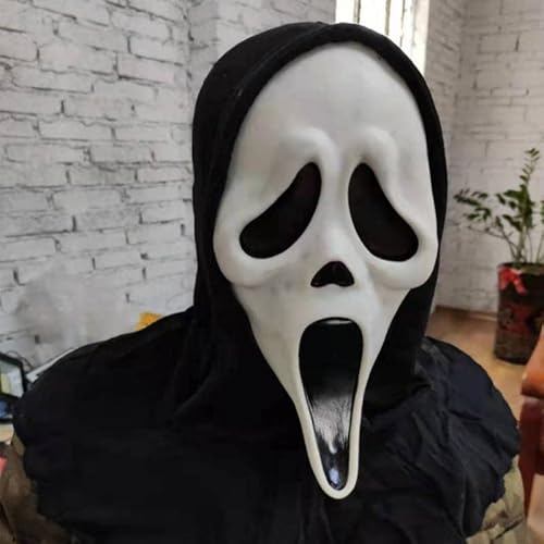 Máscara Panico Terror Festa A Fantasia Halloween (Modelo 2 Novo Filme)