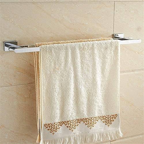 Double barre serviette murale cuivre de salle de bain simple