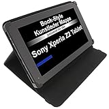 Tasche für Sony Xperia Z2 Tablet Xperia Z4 Tablet BookStyle Tablettasche Schutz Hülle Schwarz
