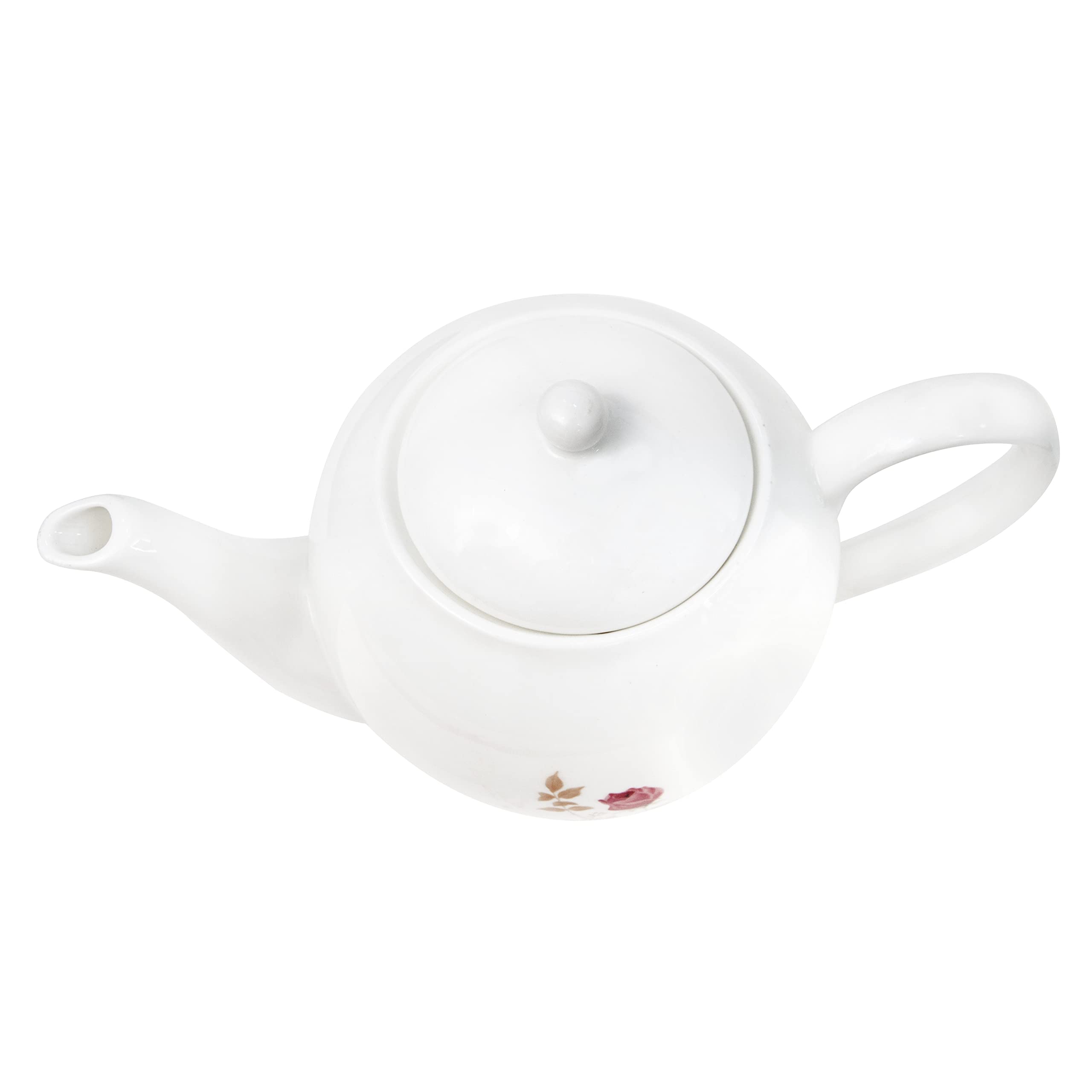 Clay Craft Fine Ceramic | Floral Printed | Tea/Coffee Cups - Set of 6-180 ml Each (Teapot Diamond) - Image 8 thumbnail